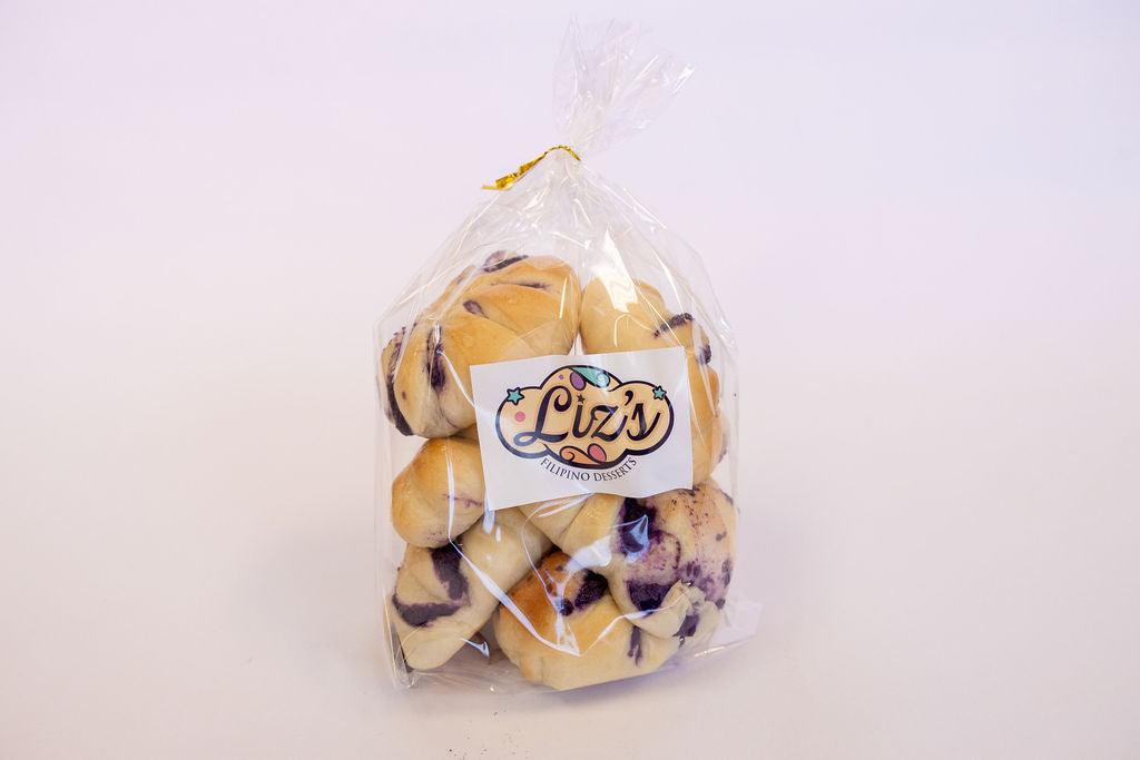 Filipino Squash (Ube) Bread | Fresh Baked with LOVE - 6 Pieces Per Order - Liz's Filipino Desserts