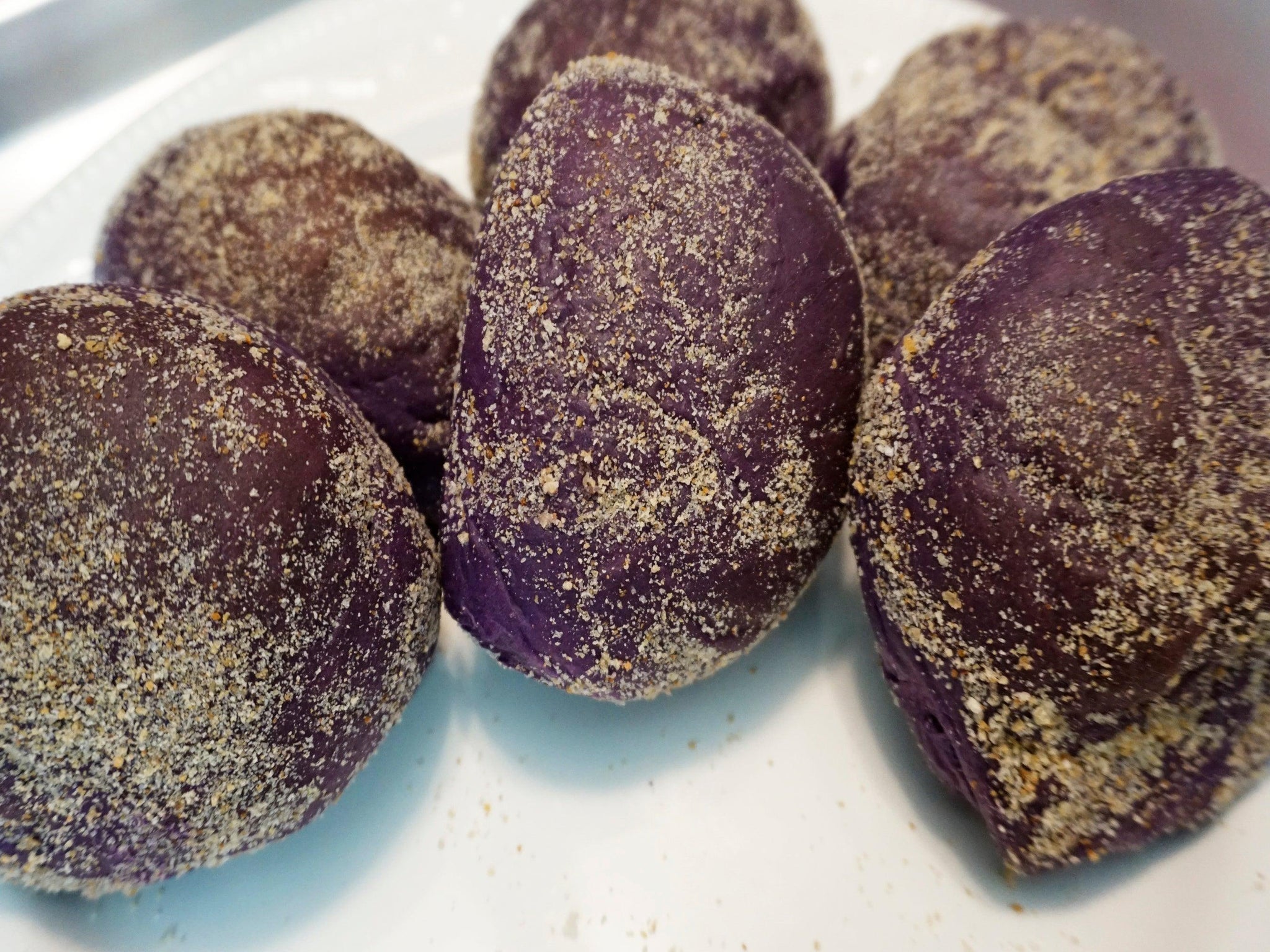 Filipino Ube Cheese Pandesal | Fresh Baked with LOVE - 6 Pieces Per Order - Liz's Filipino Desserts
