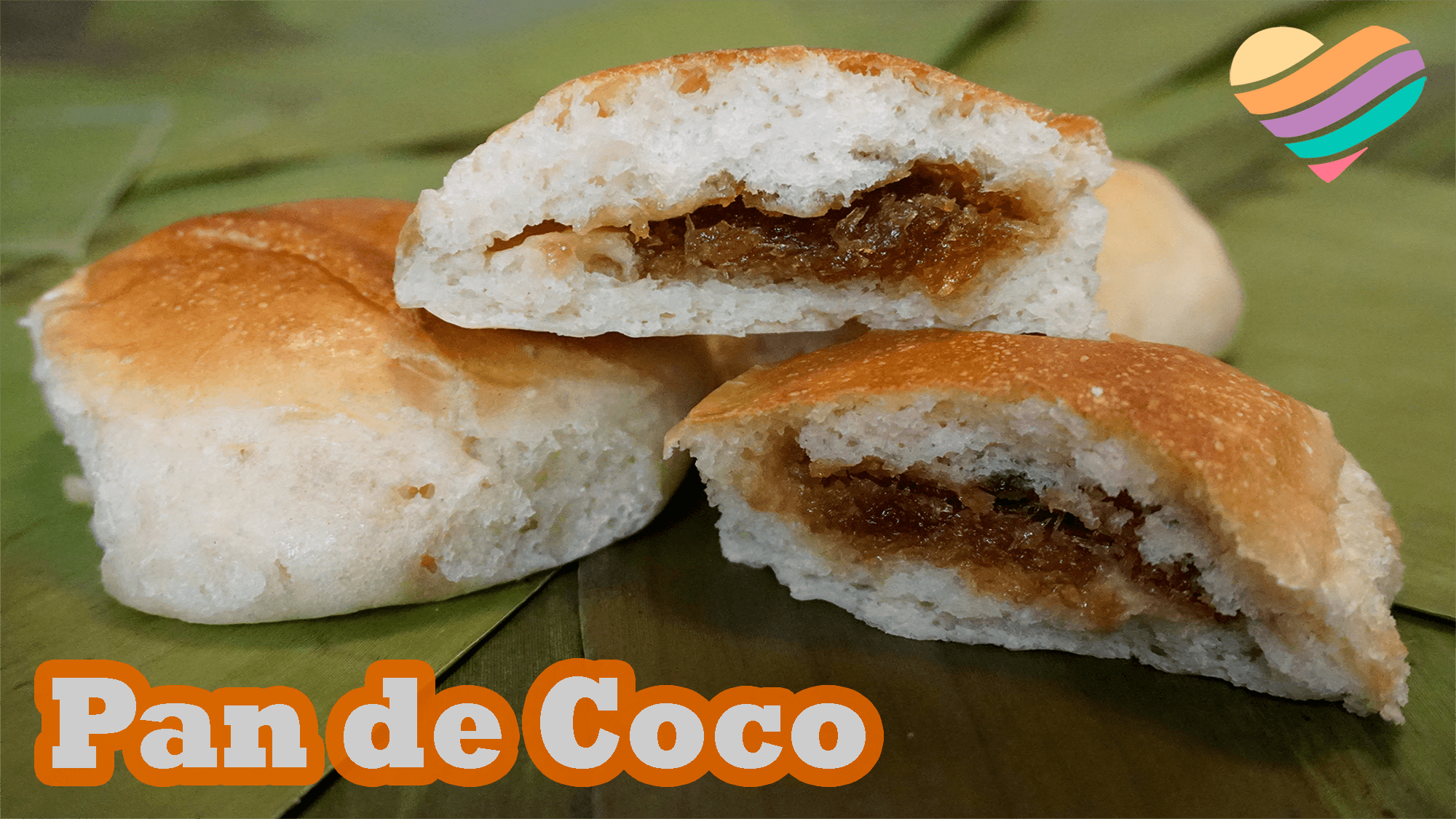 Filipino Pan de Coco | Fresh Baked with LOVE - 6 Pieces Per Order - Liz's Filipino Desserts